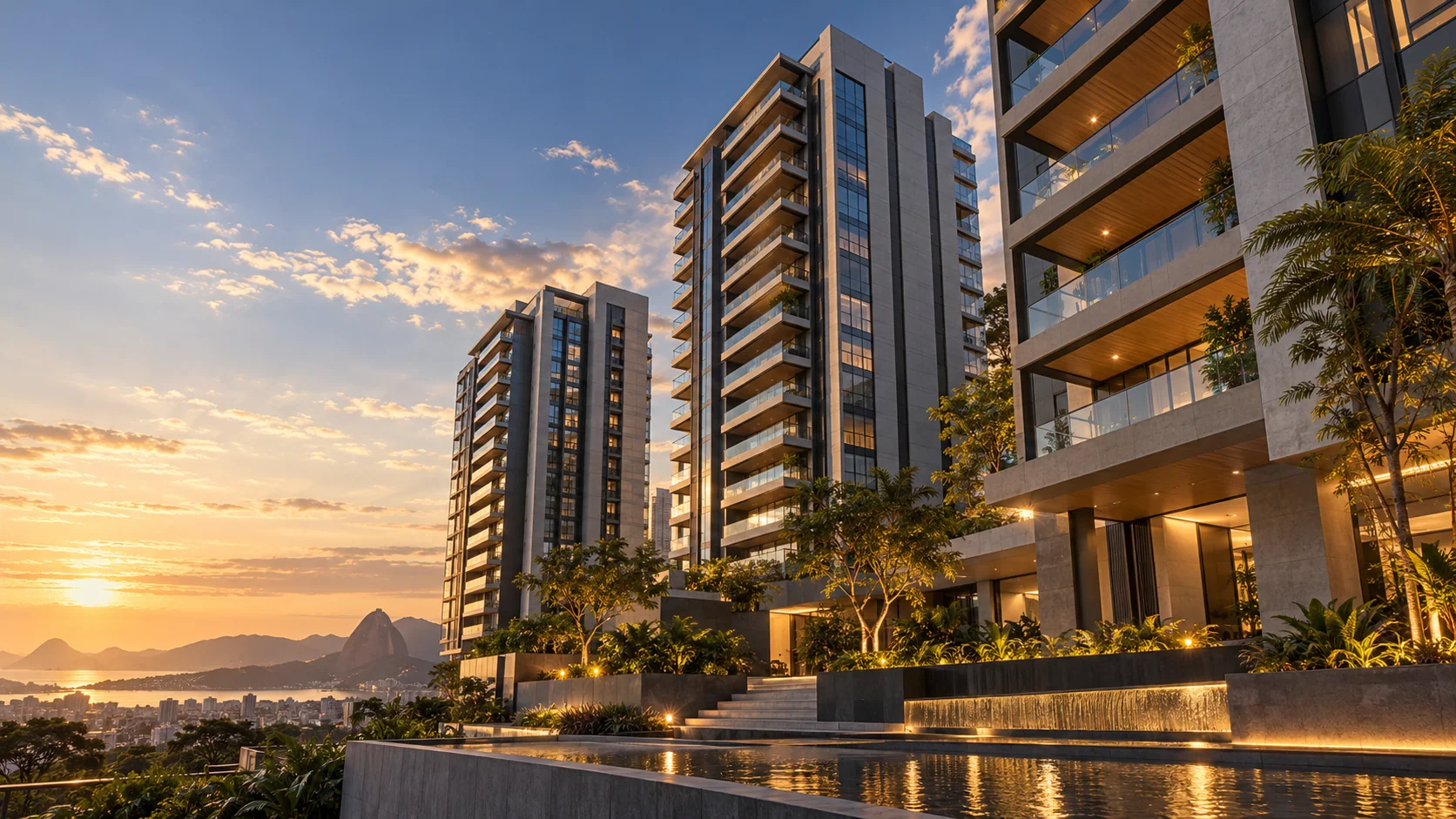 Cena conceitual da experiência imobiliarias-construtoras